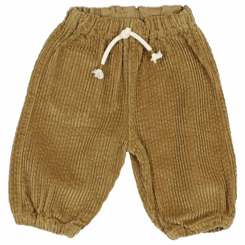 Pantalon Cordon Velours Côtelé | Ocre