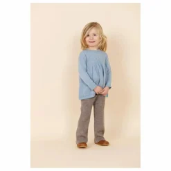Pantalon Côtelé Laine Mérinos | Marron