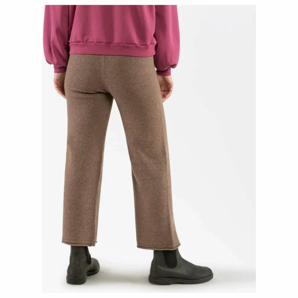 Pantalon Culotte Laine | Marron