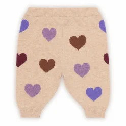 Pantalon Cœurs Matières Recyclées | Beige