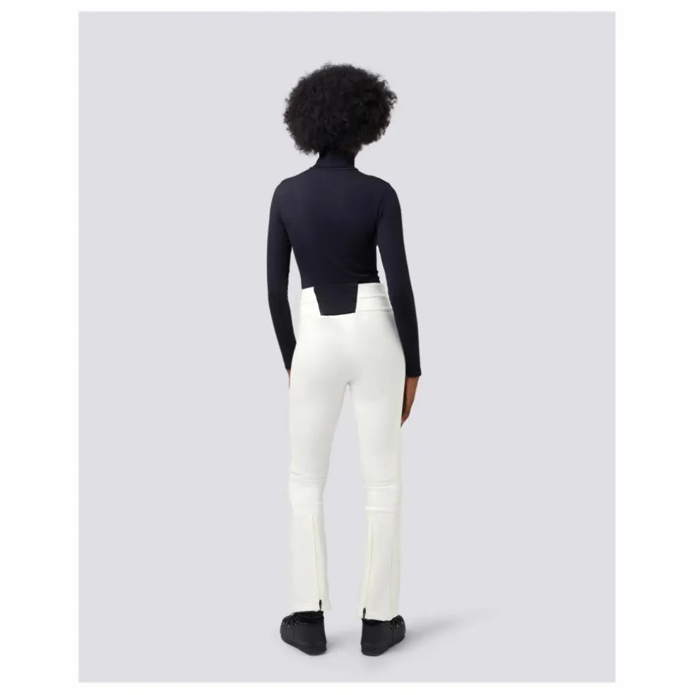Pantalon de Ski Aurora High Waist Flare | Blanc
