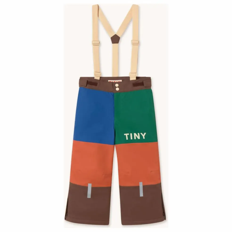 Pantalon de Ski Colorblock | Orange