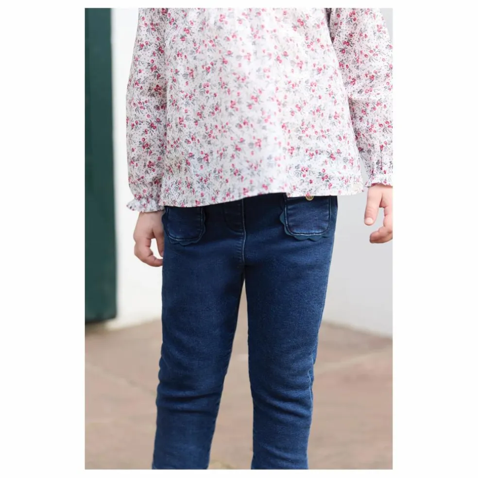 Pantalon Denim | Bleu marine