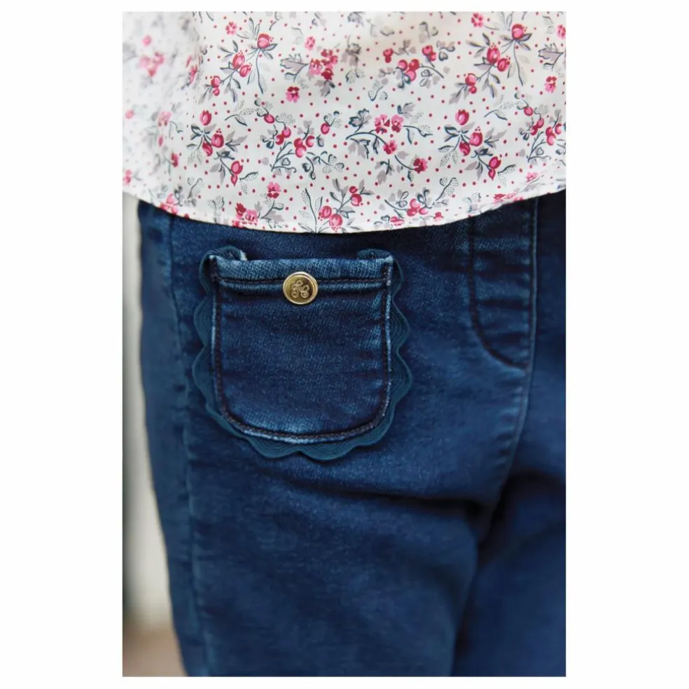 Pantalon Denim | Bleu marine