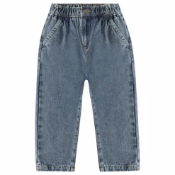 Pantalon Denim Baggy | Bleu