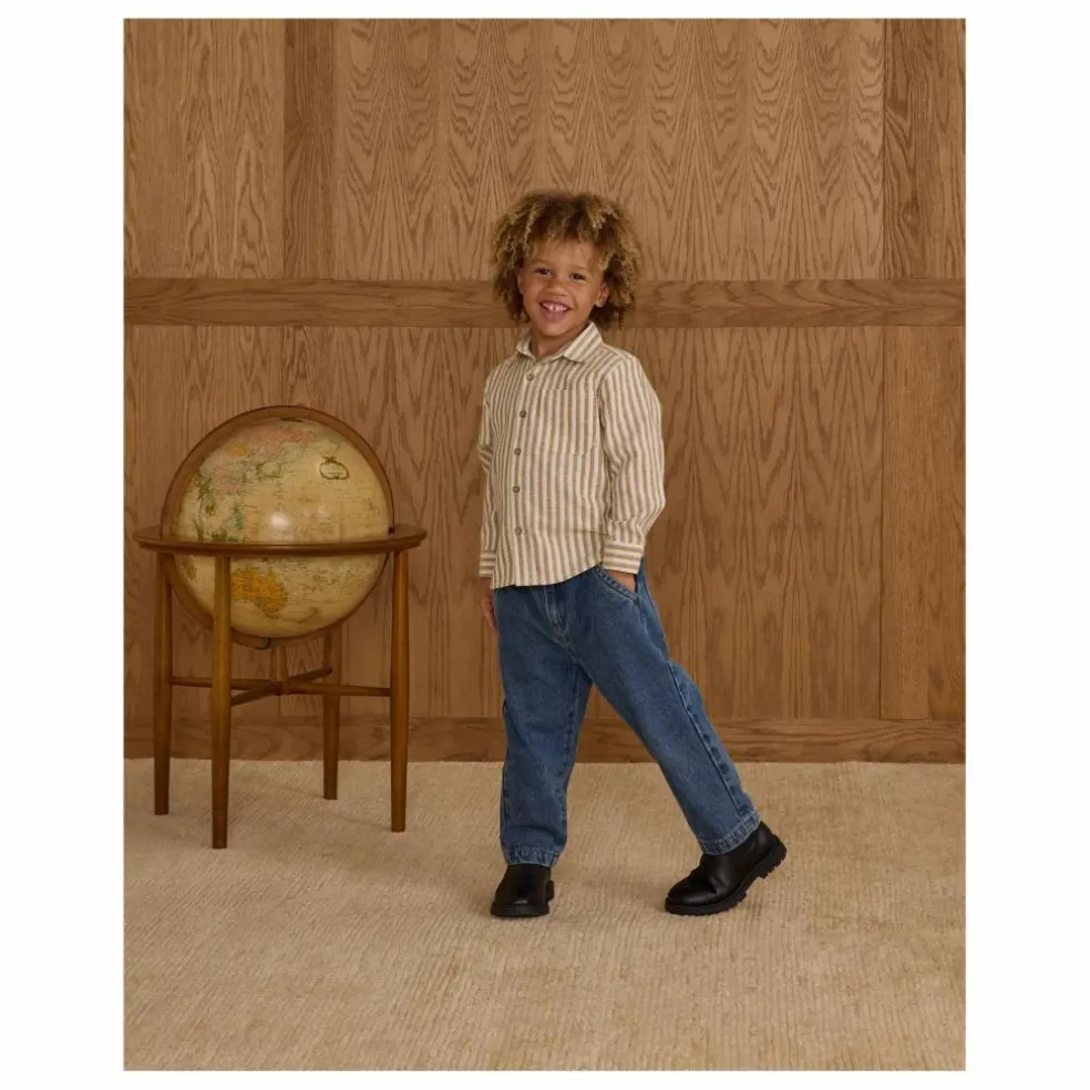 Pantalon Denim Baggy | Bleu