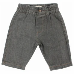 Pantalon Denim Bébé Coton Bio | Denim gris