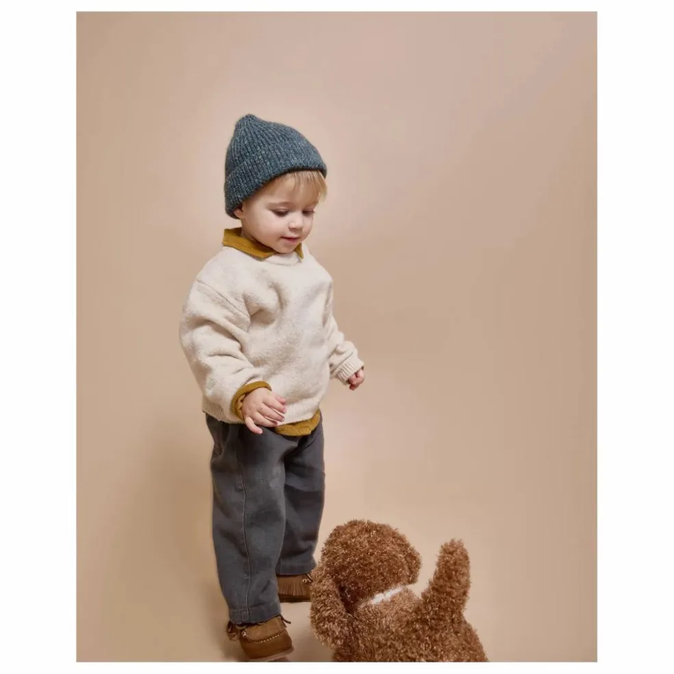 Pantalon Denim Bébé Coton Bio | Denim gris