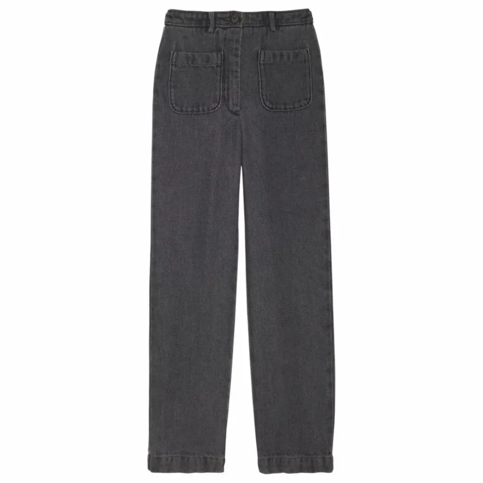 Pantalon Denim Poli | Gris