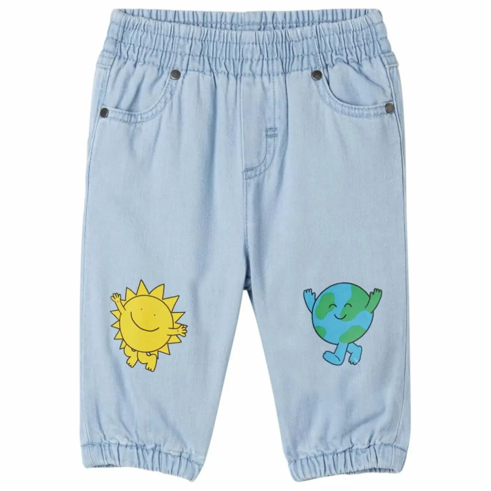 Pantalon Denim Soleil | Denim bleached