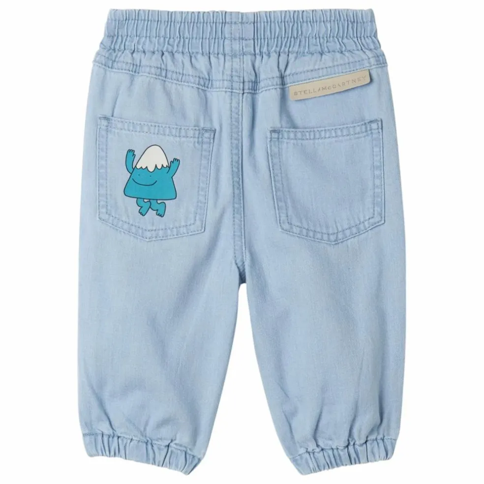 Pantalon Denim Soleil | Denim bleached