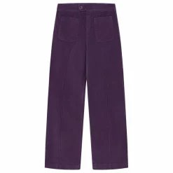 Pantalon Destiny Velours | Aubergine
