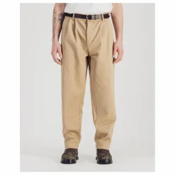 Pantalon Double Plis Twill | Beige
