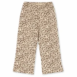 Pantalon Drey Léopard Coton Bio | Beige