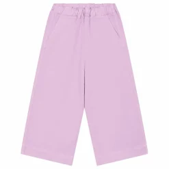 Pantalon Droit Fille Elastiqué à la Taille en Denim | Violine
