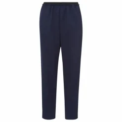 Pantalon Elastiqué Laine | Bleu marine