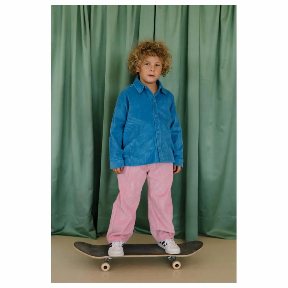 Pantalon Elia Velours Côtelé | Rose