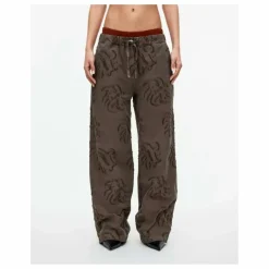 Pantalon Emberia Pan Dobby | Marron