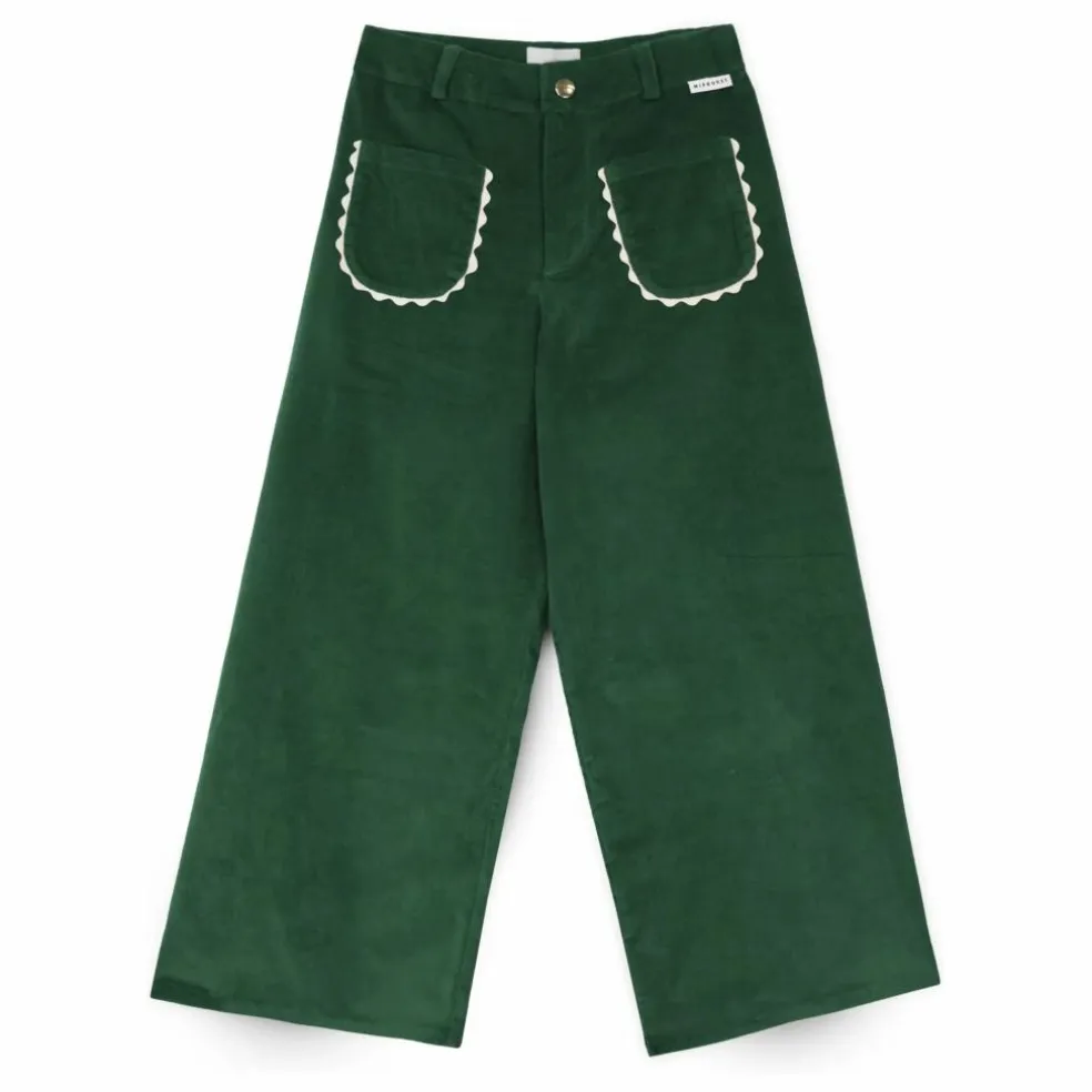 Pantalon Emma Velours | Vert