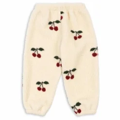 Pantalon Façon Sherpa Jody Cerises Fibres Recyclées | Ecru