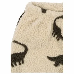 Pantalon Façon Sherpa Jody Dinosaures Fibres Recyclées | Vert kaki
