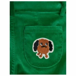 Pantalon Flare Doggie Velours Coton Bio | Vert