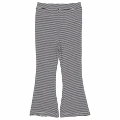 Pantalon Flare Rayé | Bleu marine