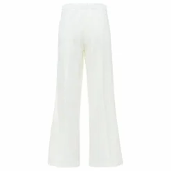 Pantalon Flare Velours Côtelé | Blanc