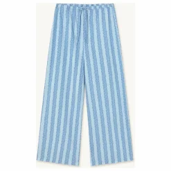 Pantalon Flowers | Bleu