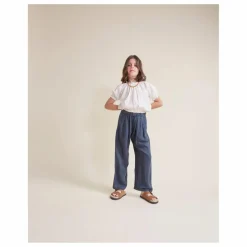Pantalon Fluide Lin | Bleu nuit