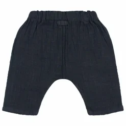 Pantalon Gaze de Coton Bio | Bleu nuit