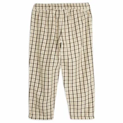 Pantalon Gingham | Beige