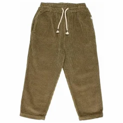 Pantalon Girly Velours Côtelé | Vert kaki