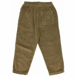 Pantalon Girly Velours Côtelé | Vert kaki