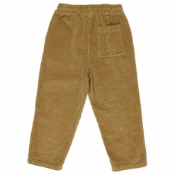 Pantalon Girly Velours Côtelé | Ocre