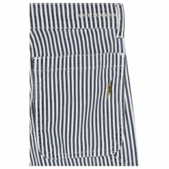 Pantalon Gittesy Rayé | Bleu marine