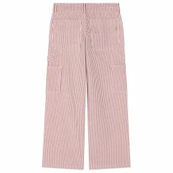 Pantalon Gittesy Rayé | Rouge
