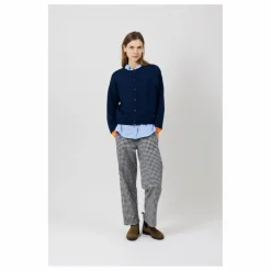 Pantalon Gwenda Vichy Coton Bio | Vert