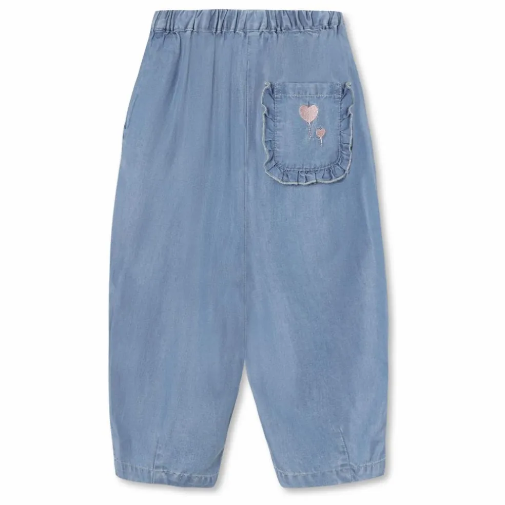 Pantalon Helene Tencel | Bleu Clair
