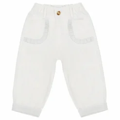 Pantalon Josefine Coton Bio | Blanc