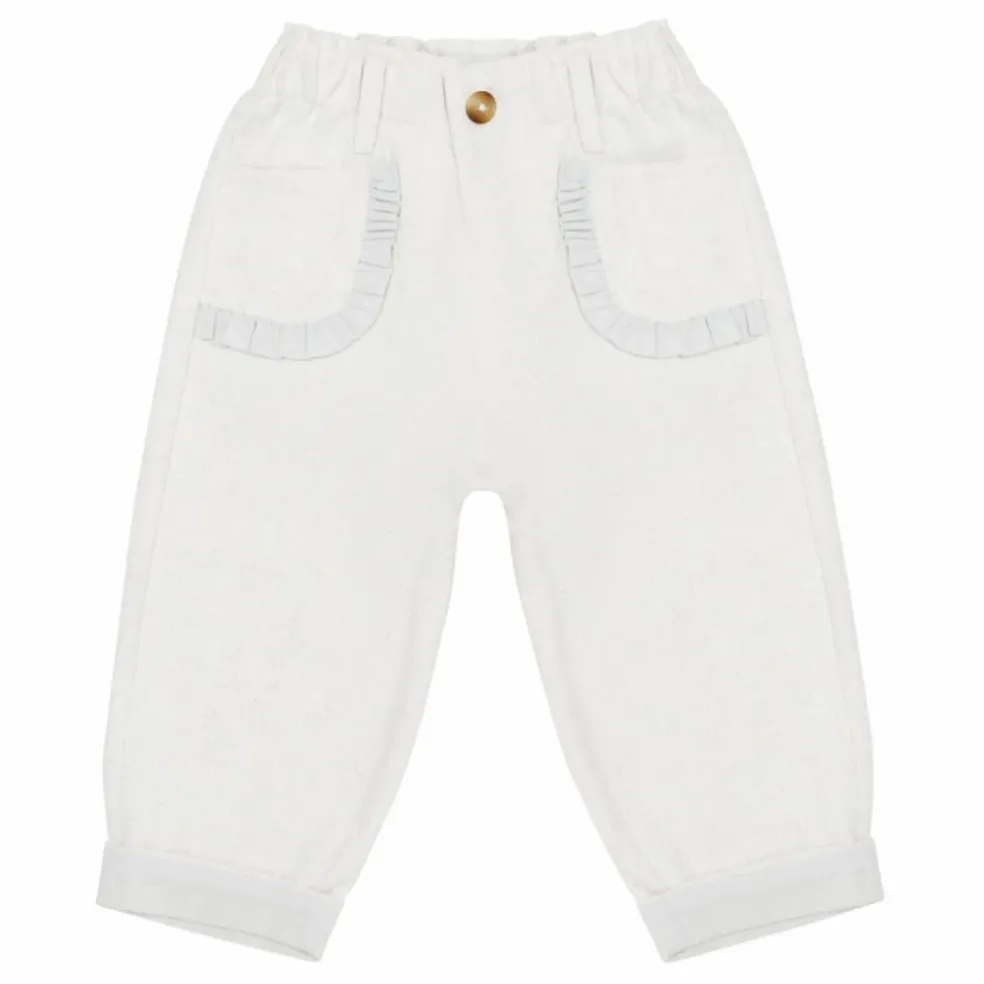 Pantalon Josefine Coton Bio | Blanc