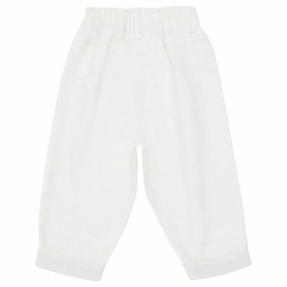 Pantalon Josefine Coton Bio | Blanc
