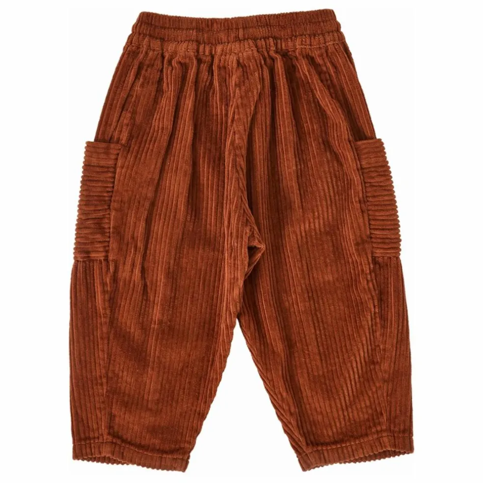 Pantalon Kit Velours Côtelé | Marron