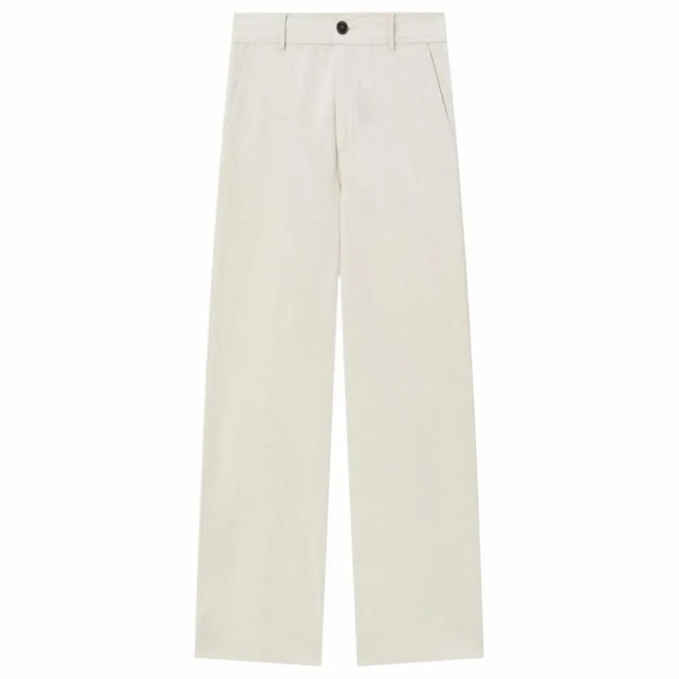 Pantalon Large | Blanc