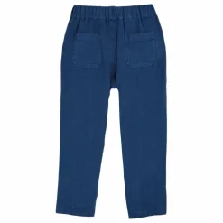 Pantalon Lin | Bleu marine