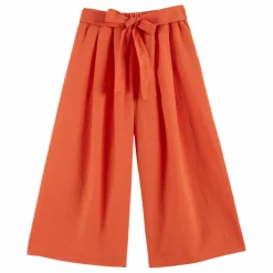 Pantalon Lin | Rouge