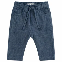 Pantalon Lin Indigo | Bleu jean