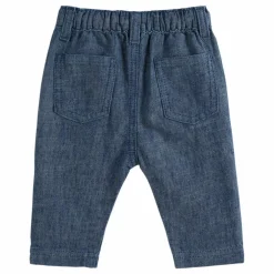 Pantalon Lin Indigo | Bleu jean