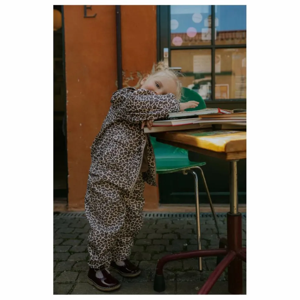 Pantalon Léopard | Beige