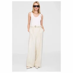 Pantalon Lou Rayé | Crème